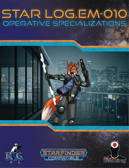 Star Log.EM-010: Operative Specializations