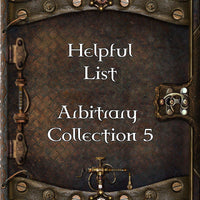 Helpful List Arbitrary Collection 5