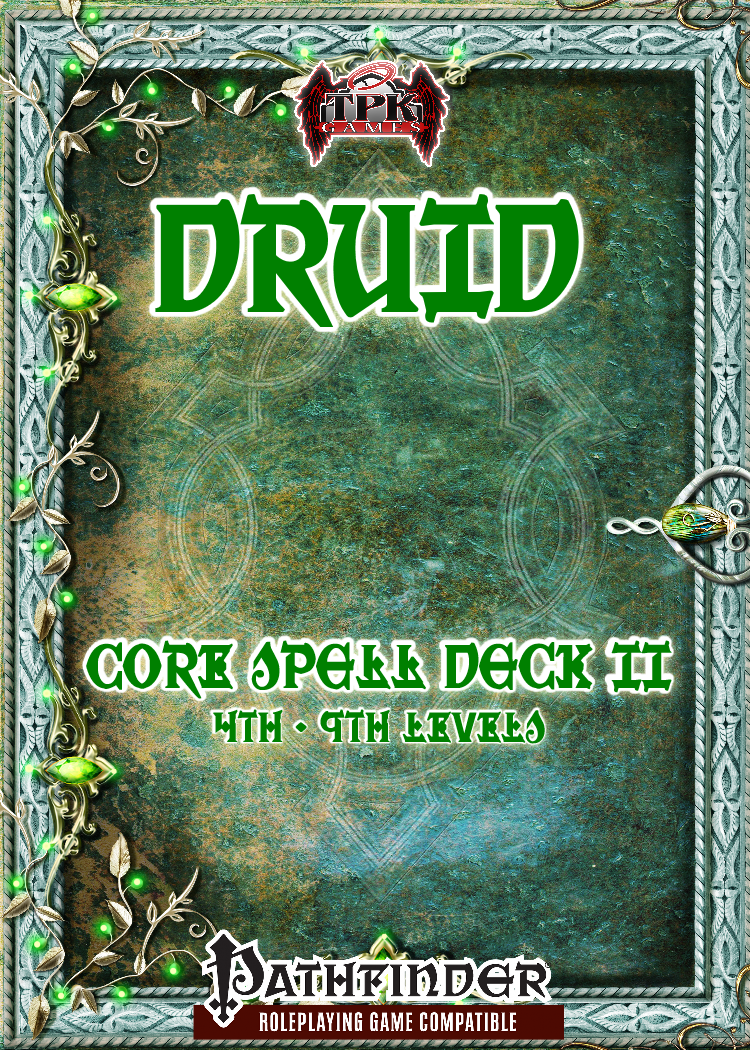 Druid Spell Deck II (4th-9th) [PF]