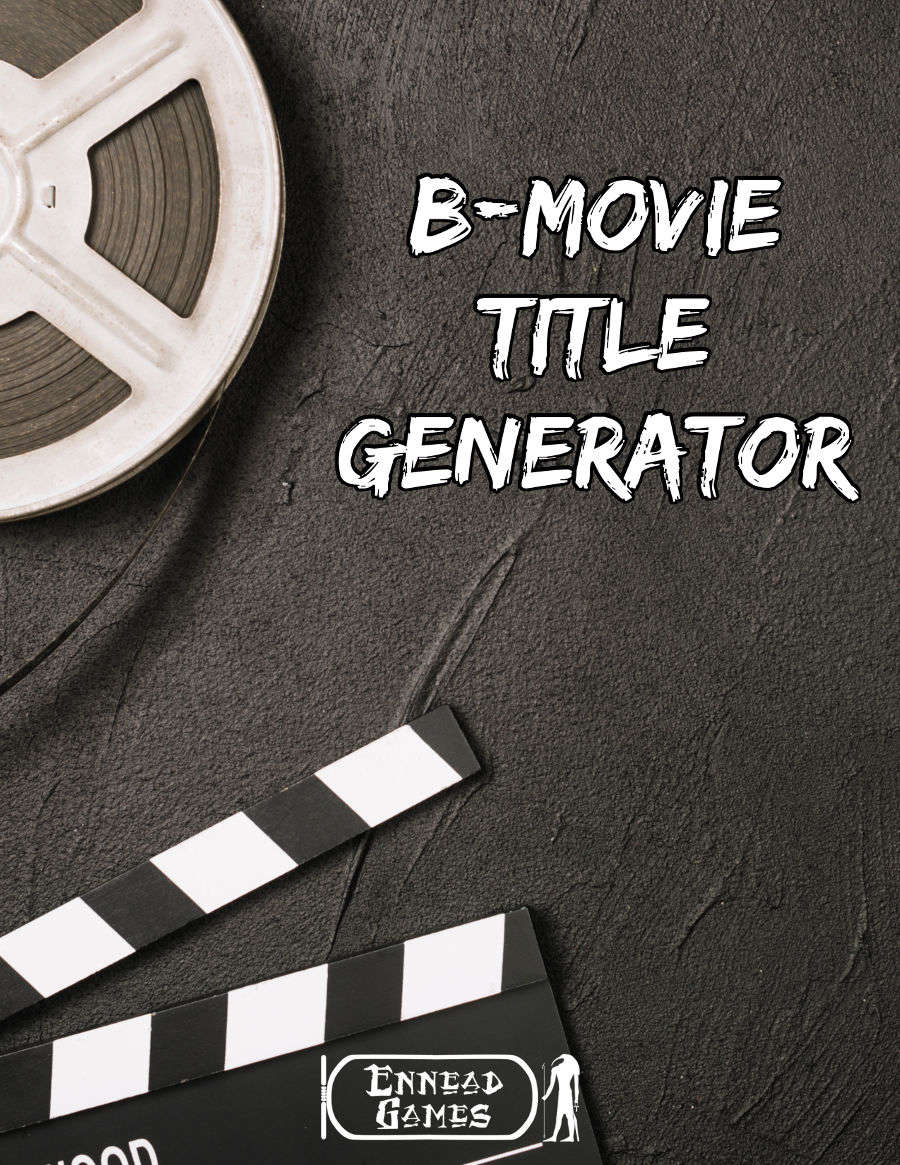 B-Movie Title Generator