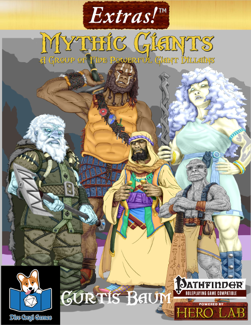 Extras! Mythic Giants PF (CR 15 to 20)