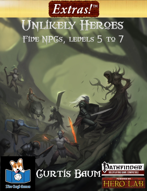 Extras! Unlikely Heroes (5 NPC Level 5 to 7)