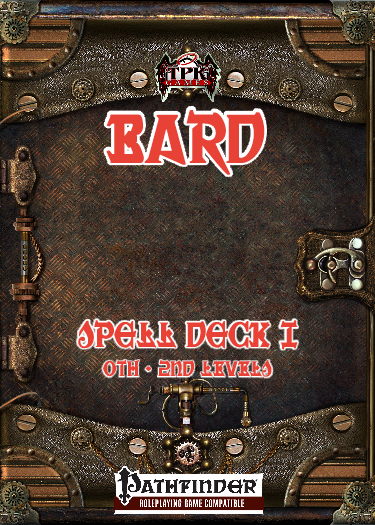 The Bard Spell Deck I [Pathfinder]