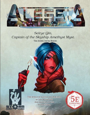 Alessia Promo PDF - Seirye Qin, Captain of the Skyship Amethyst Myst.
