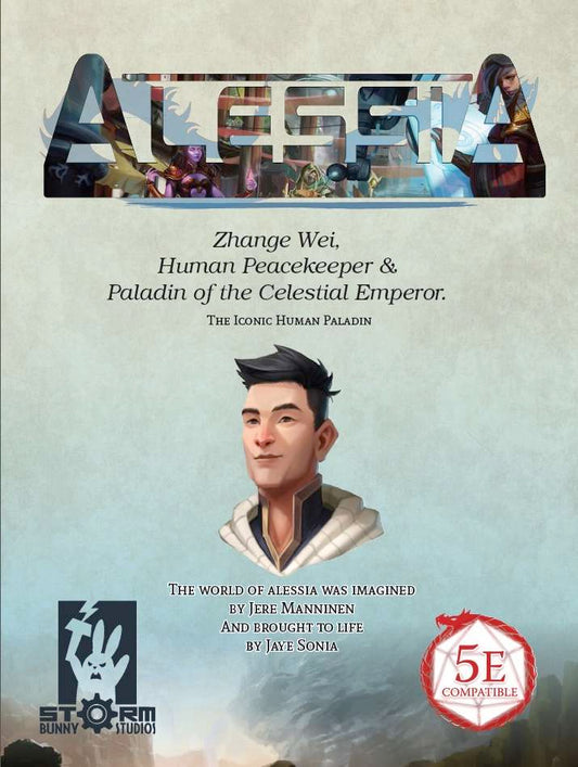 Alessia Promo PDF - Zhang Wei, Human Peacekeeper and Paladin of the Celestial Emperor