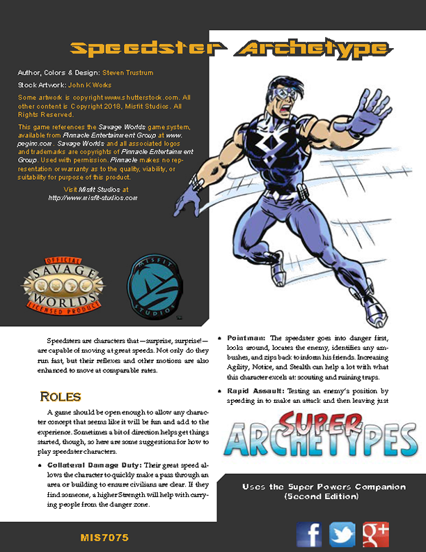 Super Archetypes: Speedster