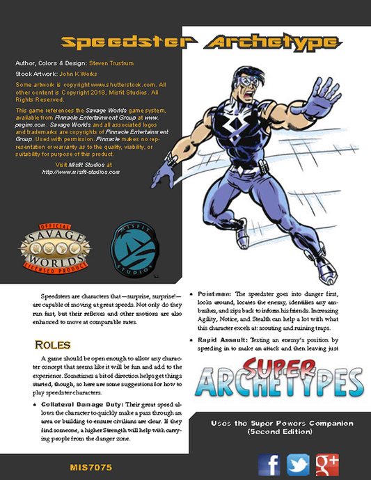 Super Archetypes: Speedster