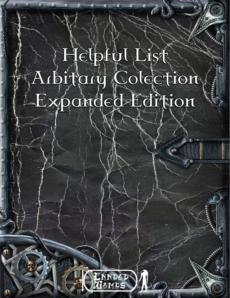 Helpful List Arbitrary Collection Expanded Volume 1