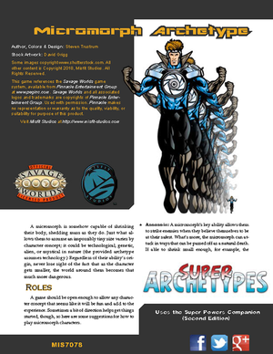Super Archetypes: Micromorph