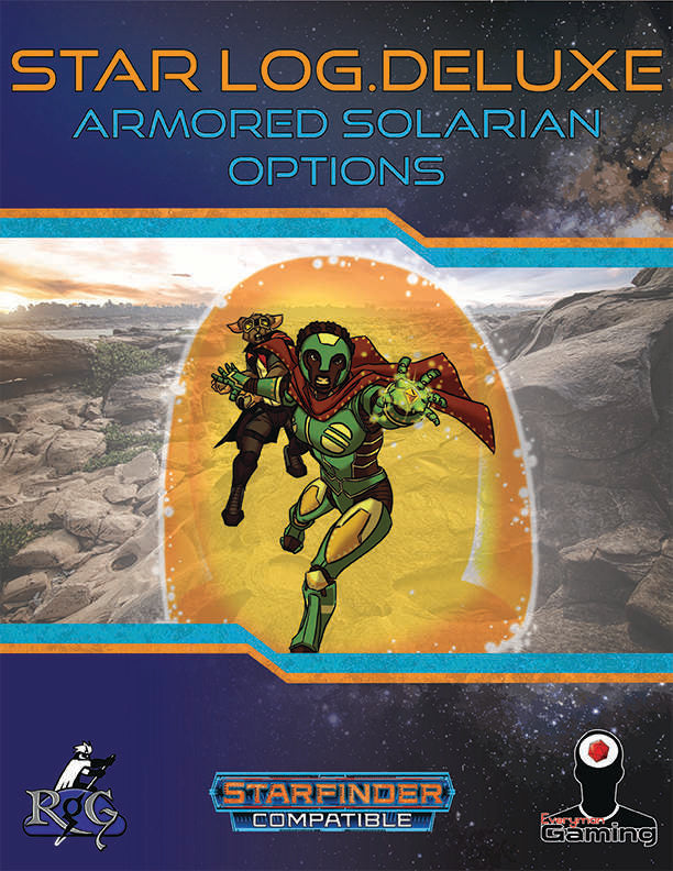 Star Log.Deluxe: Armored Solarian Options