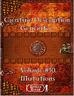 Creature Description Generator - Volume 10 - Mutations