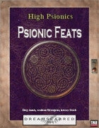 High Psionics: Psionic Feats