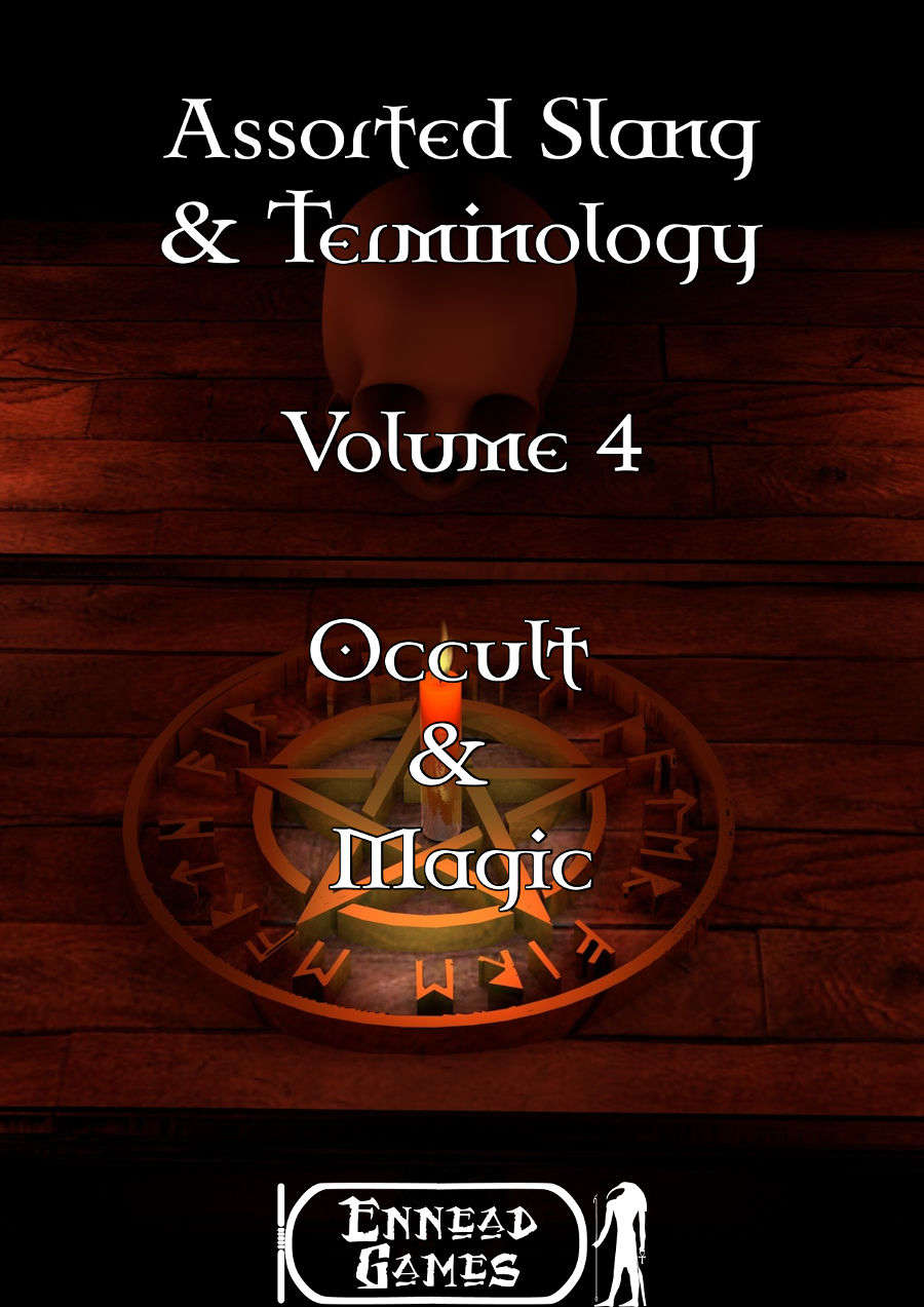 Assorted Slang & Terminology Volume 4 Occult & Magic