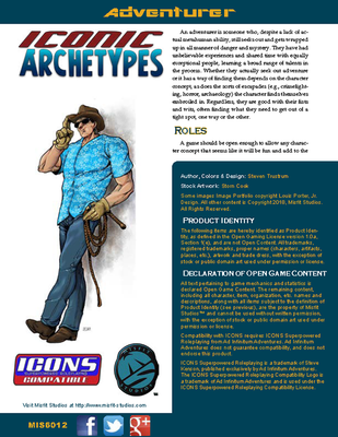 Iconic Archetypes: Adventurer