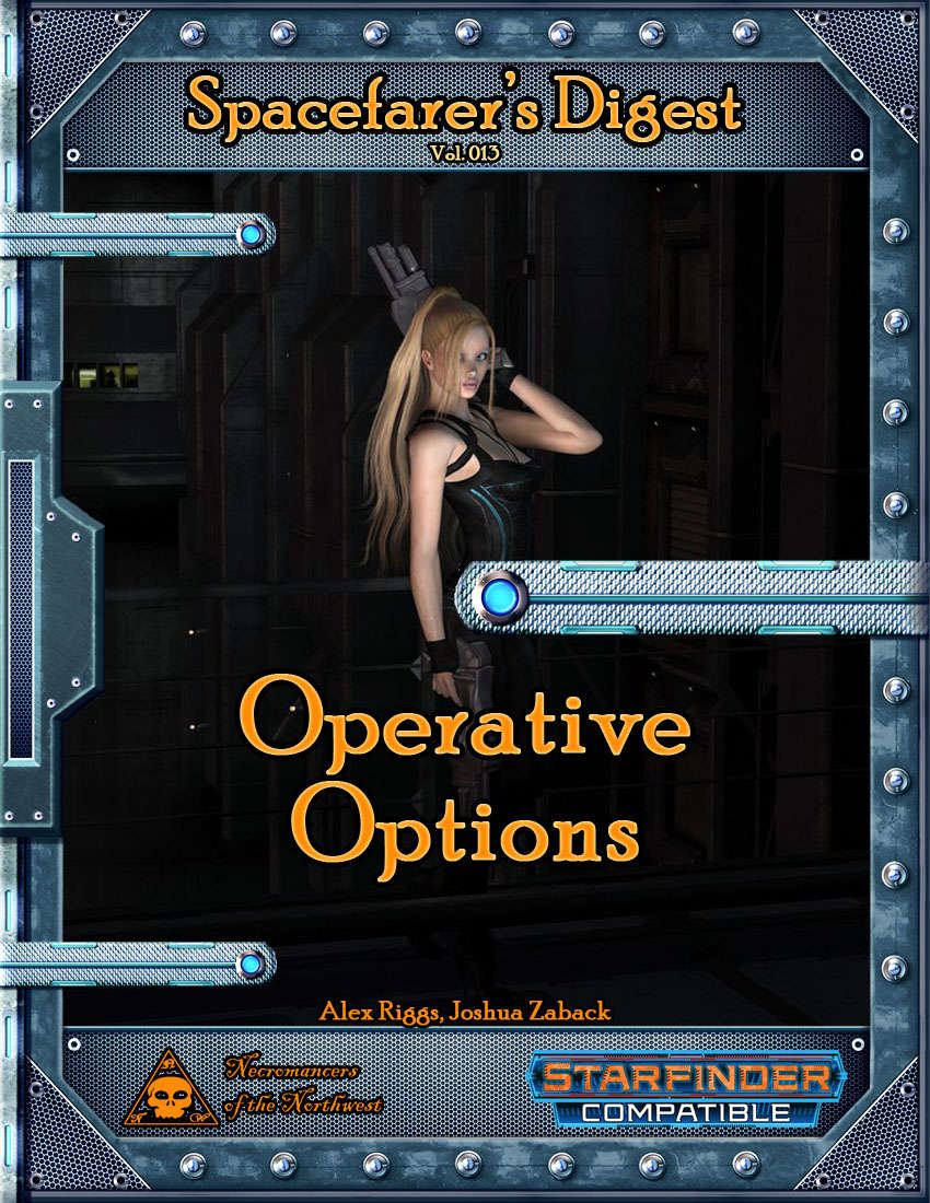 Spacefarer's Digest 013 - Operative Options