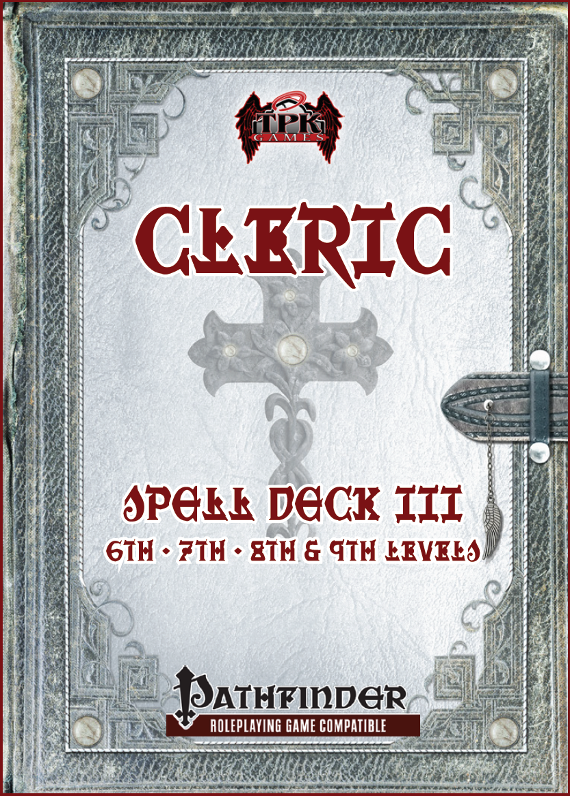 Cleric Spell Card Deck III