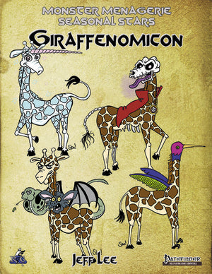 Monster Menagerie Seasonal Stars: Giraffenomicon