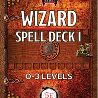 Wizard Spell Deck I, 0th-3rd (5E)