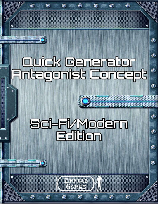 Quick Generator Antagonist Concept – Sci-Fi and Modern