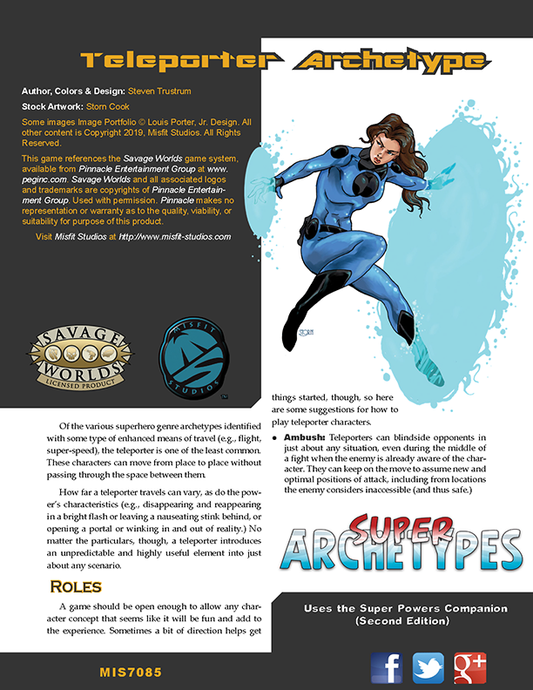 Super Archetypes: Teleporter