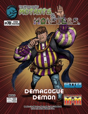 The Manual of Mutants & Monsters Demagogue Demon