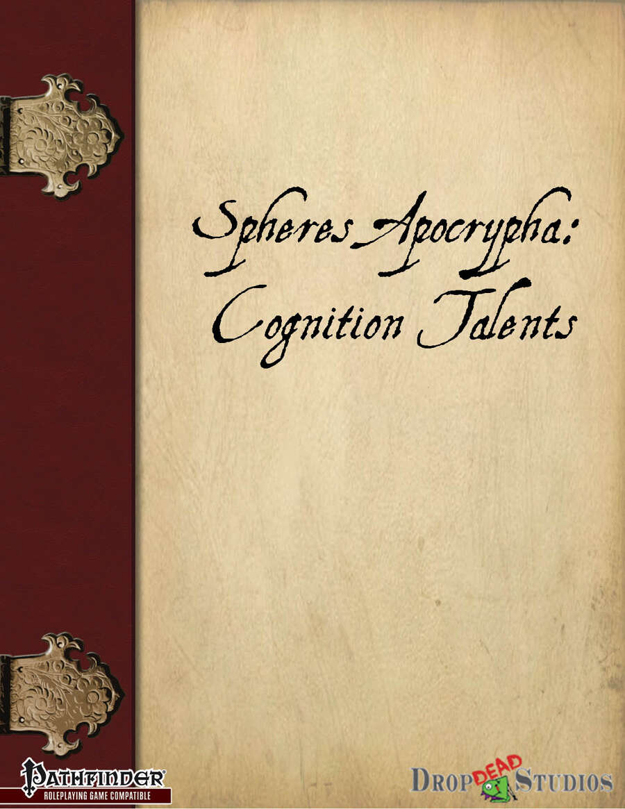 Spheres Apocrypha: Cognition Talents