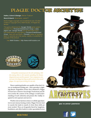 Fantasy Archetypes: Plague Doctor