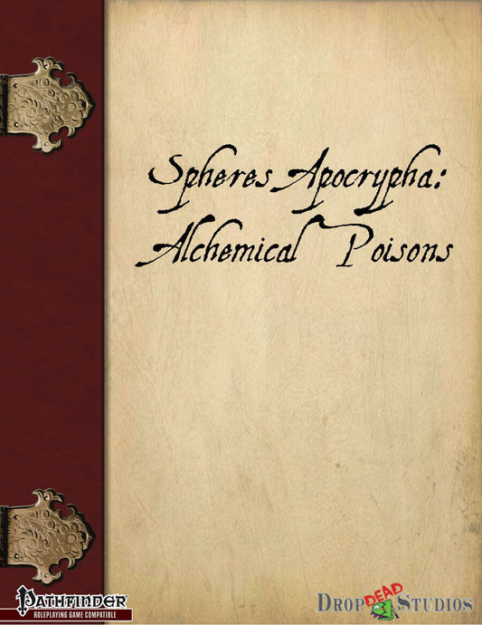 Spheres Apocrypha: Alchemical Poisons