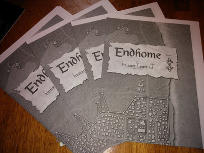 The Lost City of Barakus Wilderness and Endhome Map