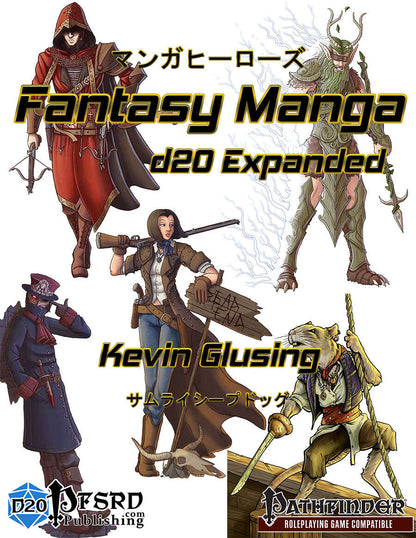 Fantasy Manga d20 Expanded - Anime RPG Expansion for Pathfinder 1e