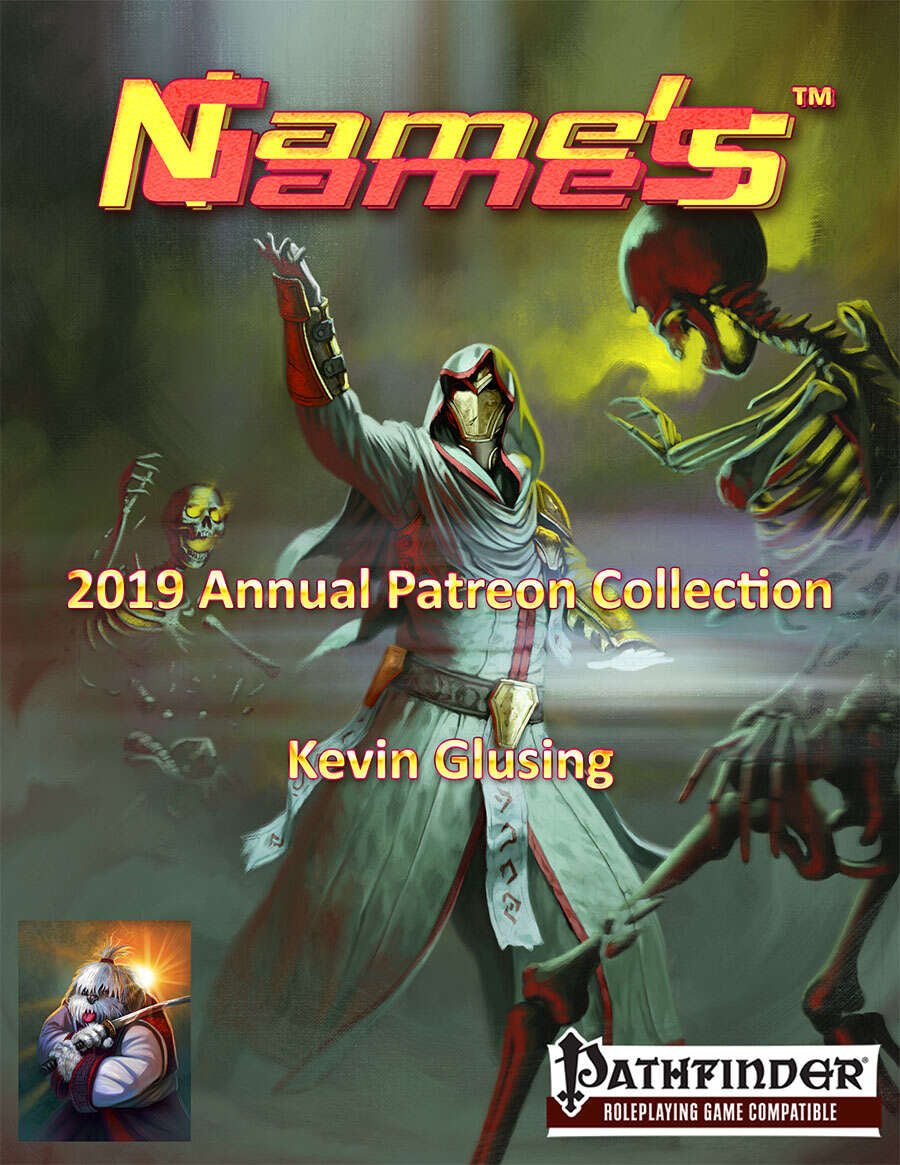 Name's Games 2019 Annual Collection