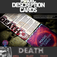 Magic Description Cards: Death Magic