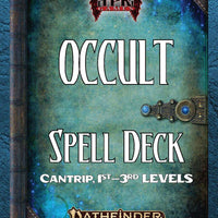 Occult Tradition Spell Card Deck I [Cantrips -3rd] for Pathfinder 2E