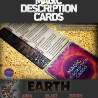Magic Description Cards: Earth Magic