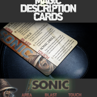 Magic Description Cards: Sonic Magic