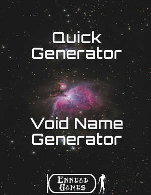 Quick Generator - Void Name Generator