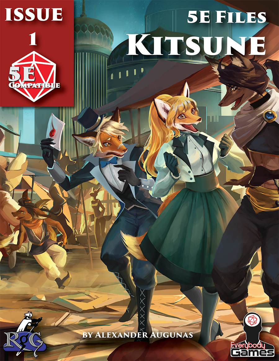 Kitsune Playable Race  New Player Option for Dungeons & Dragons Fifth  Edition – DMDave Publishing