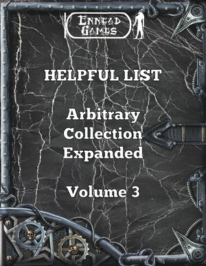 Helpful List Arbitrary Collection Expanded Volume 3