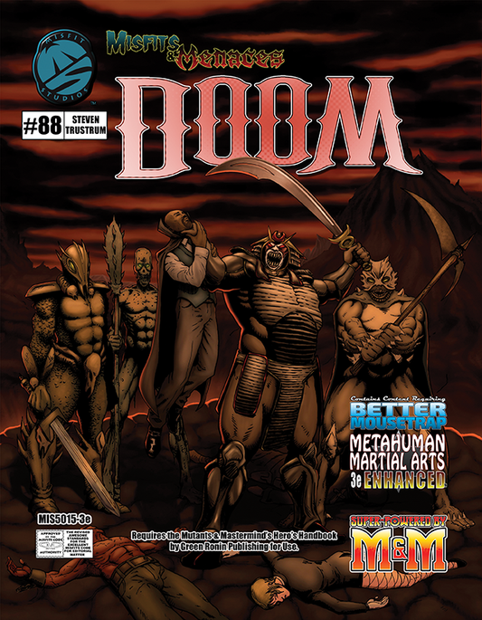 Misfits & Menaces: DOOM 3e - Supernatural Supervillain Sourcebook for Mutants & Masterminds