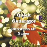 Quick Generator Christmas Elf Namer