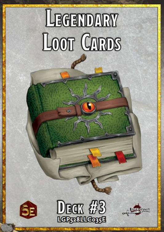 Legendary Loot Cards #3 (5E)