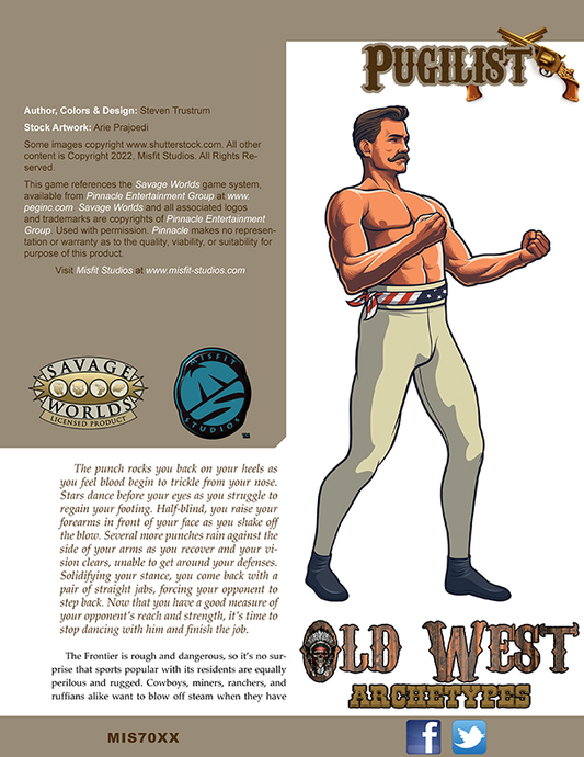 Old West Archetypes: Pugilist