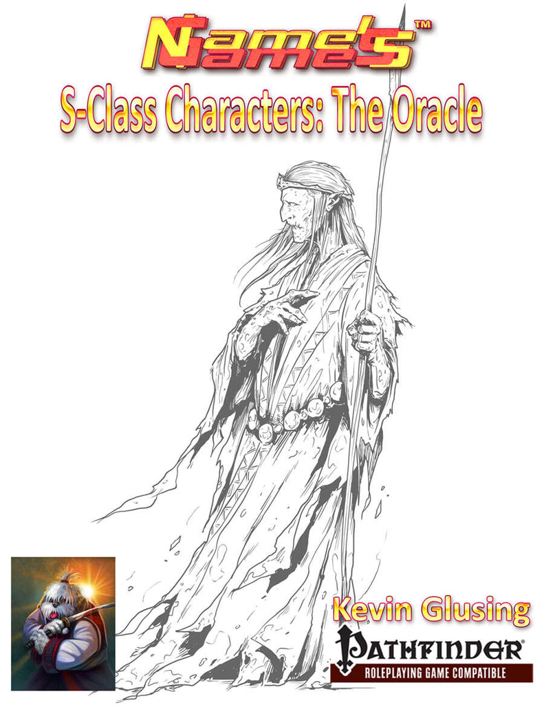 S-Class Characters: The Oracle – Open Gaming Store