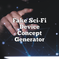 Fake Sci-Fi Device Concept Generator
