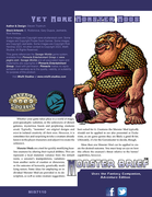Monster Brief: Yet More Monster Mods