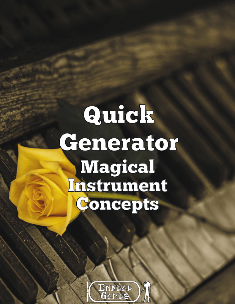 Quick Generator Magical Instrument Concepts – Open Gaming Store