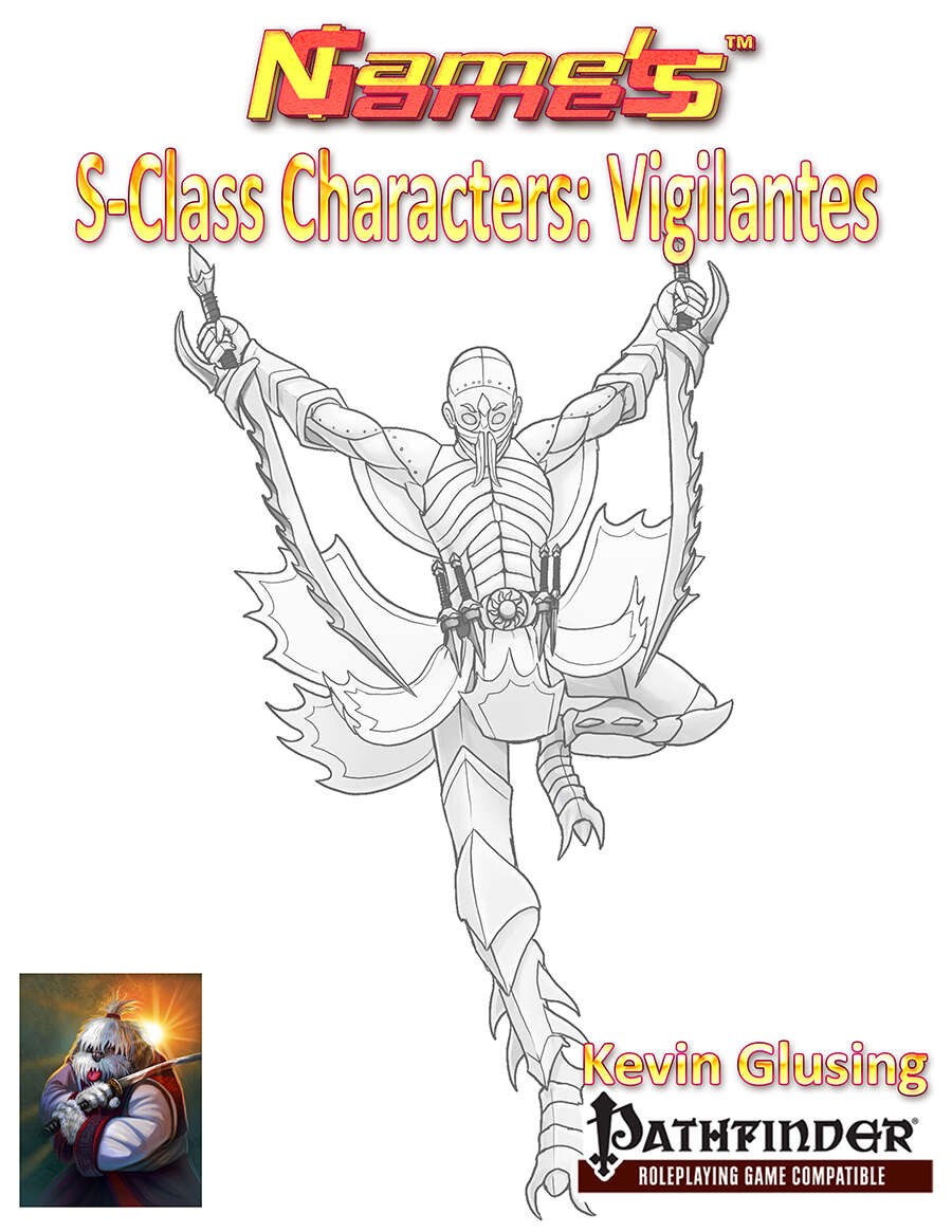 S-Class Characters: The Vigilante