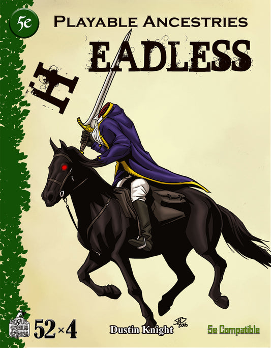 Week 43: Playable Ancestries: Headless (5e)