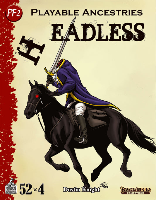 Week 43: Playable Ancestries: Headless (PF2e)