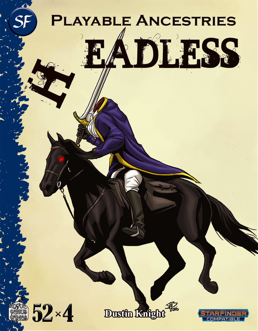 Week 43: Playable Ancestries: Headless (SF)